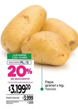 La Anonima Papa granel oferta