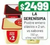 Almacor Postre entero cl0sico x 2 un oferta