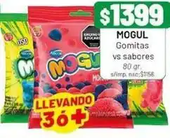 Almacor Mogul - gomitas vs sabores oferta