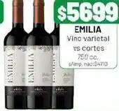 Almacor Emilia - vino varietal vs cortes oferta