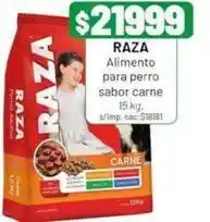 Almacor Raza - alimento para perro sabor carne oferta