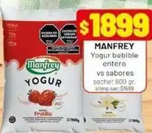 Almacor Manfrey - yogur bebible entero oferta