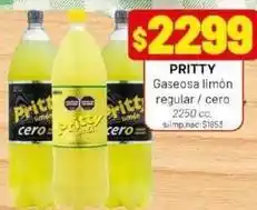 Almacor Pritty - gaseosa lim uevo0n regular / cero oferta