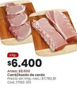 Coto Carré/asado de cerdo cod. 17162-213 oferta