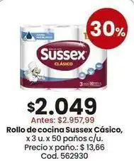 Sussex - rollo de cocina