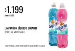 Supermercados Tadicor Gigante - limpiador líquido oferta
