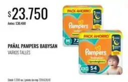Supermercados Tadicor Pampers - pañal babysan oferta