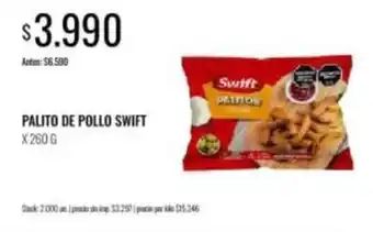 Supermercados Tadicor Swift - palito de pollo oferta
