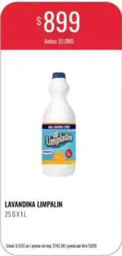 Supermercados Tadicor Lavandina oferta