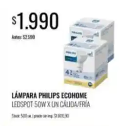 Supermercados Tadicor 42 - lámpara ledspot 50w x un cálida/fría oferta
