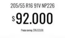 Supermercados Tadicor 205/55 r16 91v np226 oferta