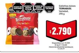 Cooperativa Obrera Terrabusi - galletitas dulces oferta