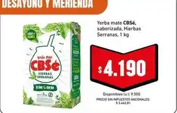 Cooperativa Obrera Cbse - yerba mate oferta
