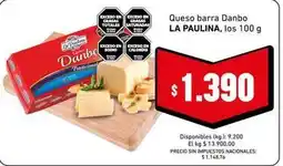 Cooperativa Obrera La paulina - queso barra oferta