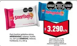 Cooperativa Obrera Sonrisas - galletitas dulces merengadas oferta