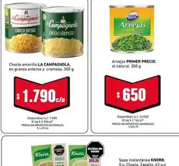 Cooperativa Obrera La campagnola - choclo amarillo oferta