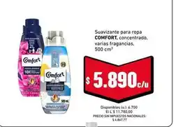 Cooperativa Obrera Comfort - suavizante para ropa concentrado oferta
