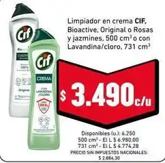 Cooperativa Obrera Cif - limpiador en crema oferta