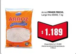 Cooperativa Obrera Primer precio - arroz largo fino 00000 oferta