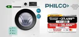 Cooperativa Obrera Philco - lavarropas carga frontal oferta