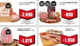 Cooperativa Obrera Toro - jamón cocido oferta
