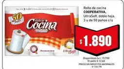 Cooperativa Obrera Rollo de cocina oferta