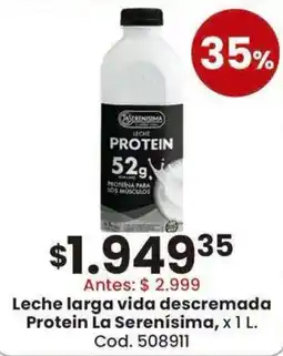Coto La serenisima leche protein oferta