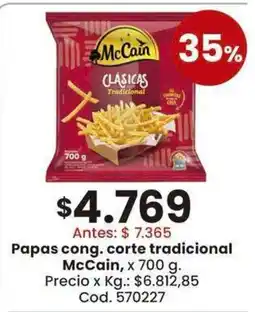 Coto McCain papas cong. corte tradicional oferta