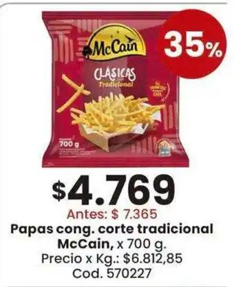 Coto McCain papas cong. corte tradicional oferta