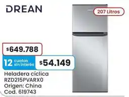 Coto Drean heladera cíclica oferta
