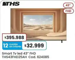 Coto Ths smart tv led 43" fhd oferta