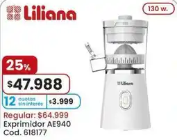 Coto Liliana exprimidor oferta