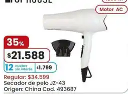 Coto Secador de pelo JZ-43 oferta
