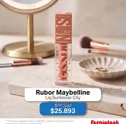 Ferniplast Maybelline rubor liq sunkisser city oferta