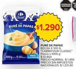 Carrefour Express Carrefour classic puré de papas oferta