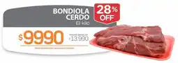 Alvear Bondiola cerdo oferta