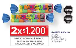 Carrefour Express Mogul gomitas rollo oferta
