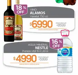 Alvear Alamos vino varietal oferta