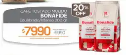 Alvear Bonafide café tostado molido oferta
