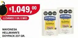 Supermercados Damesco Hellmann's mayonesa clásica doypack oferta