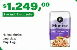 Supermercados Damesco Morixe harina especial para pizzas caseras oferta