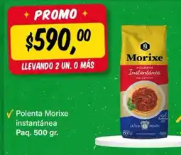 Supermercados Damesco Morixe polenta instantánea oferta
