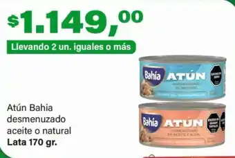 Supermercados Damesco Bahia atun desmenuzado aceite o natural oferta