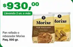 Supermercados Damesco Morixe pan rallado o rebozador oferta
