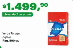 Supermercados Damesco Taragui yerba mate oferta
