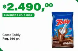 Supermercados Damesco Toddy cacao oferta