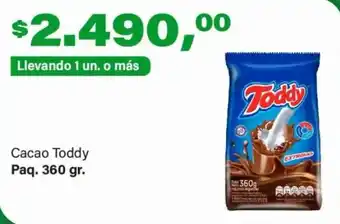 Supermercados Damesco Toddy cacao oferta