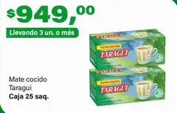 Supermercados Damesco Taragui mate cocido oferta