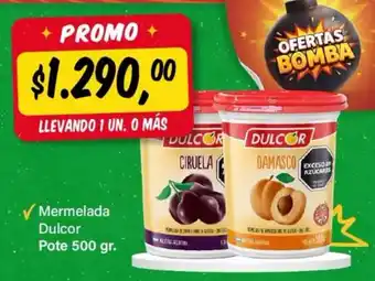 Supermercados Damesco Dulcor mermelada oferta