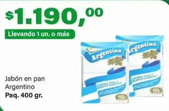 Supermercados Damesco Argentino jabón en pan oferta